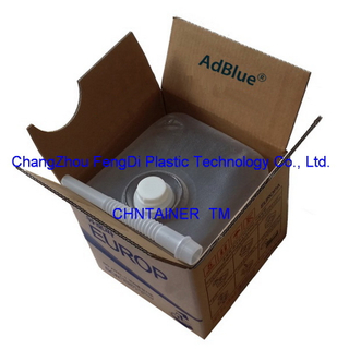 Cubitainers 10L utilizado en el envasado de la solución AdBlue